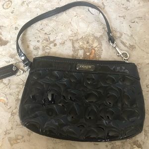 Coach Patent Leather Small Wristlet